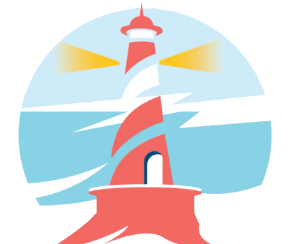 Guiding Light Counseling Center lighthouse mark