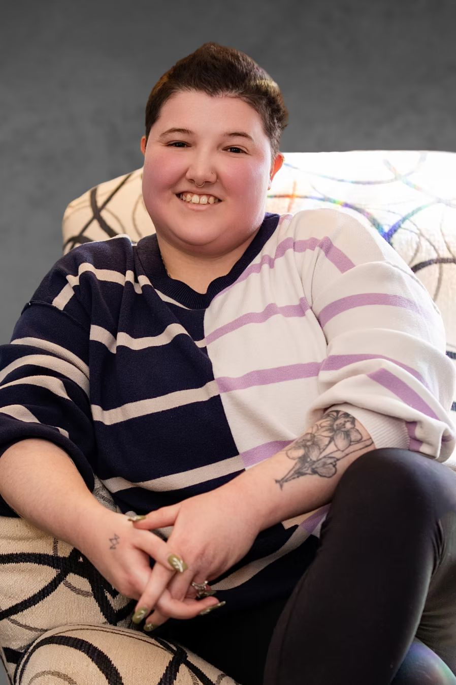 Skyler Postel, tLMFT, therapist at Guiding Light Counseling Center in Cedar Rapids